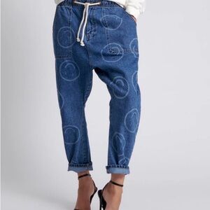 One Teaspoon Shabby Kingpins Low Waist Boyfriend Denim Jeans